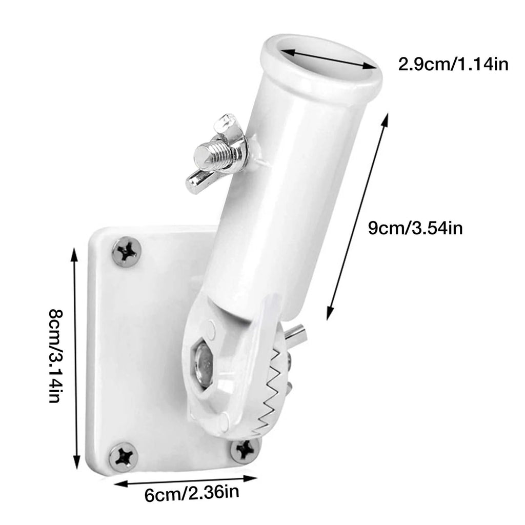 Wall-Mounted Aluminum Alloy Flagpole Bracket E894740