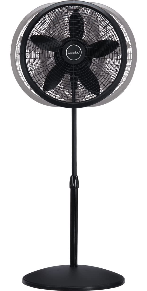 Adjustable Pedestal Fan 18” Black E476