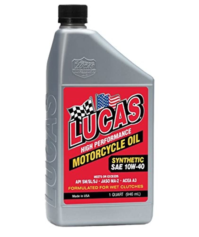 Synthetic 10W-40 Motorcycle Oil Case of 6 N2378