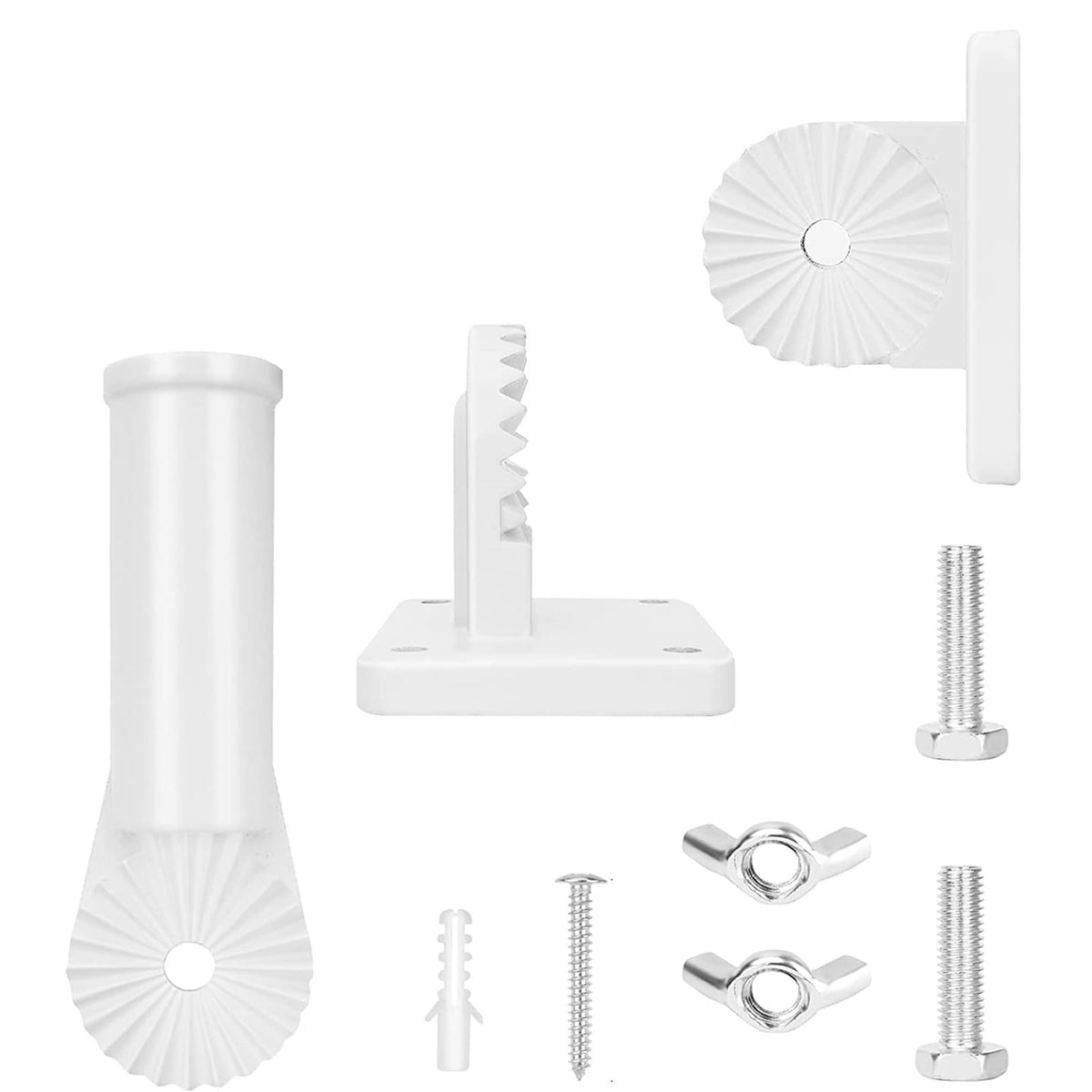 Wall-Mounted Aluminum Alloy Flagpole Bracket E894740