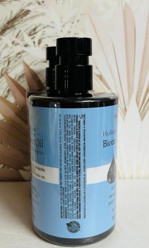 Biotin & Coconut Oil Shampoo and Conditioner Set 16 fl oz O568