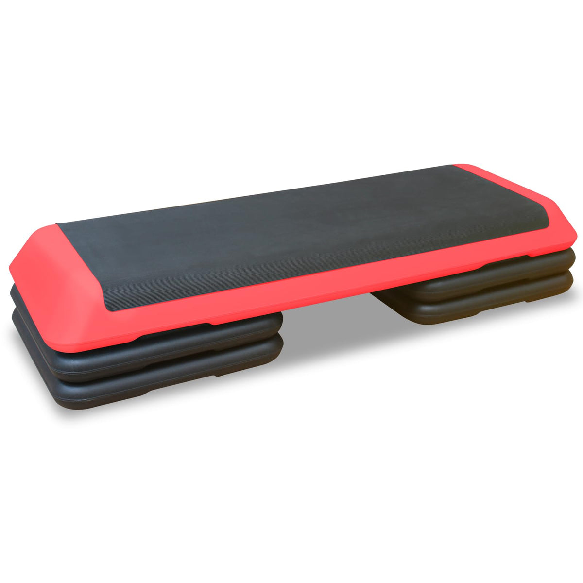43'' Adjustable Aerobic Exercise Step Platform with 4 Stackable Risers V9181