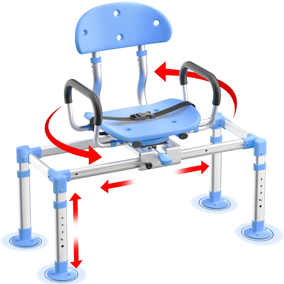 Sliding Shower Chair Tub Transfer Bench Y807