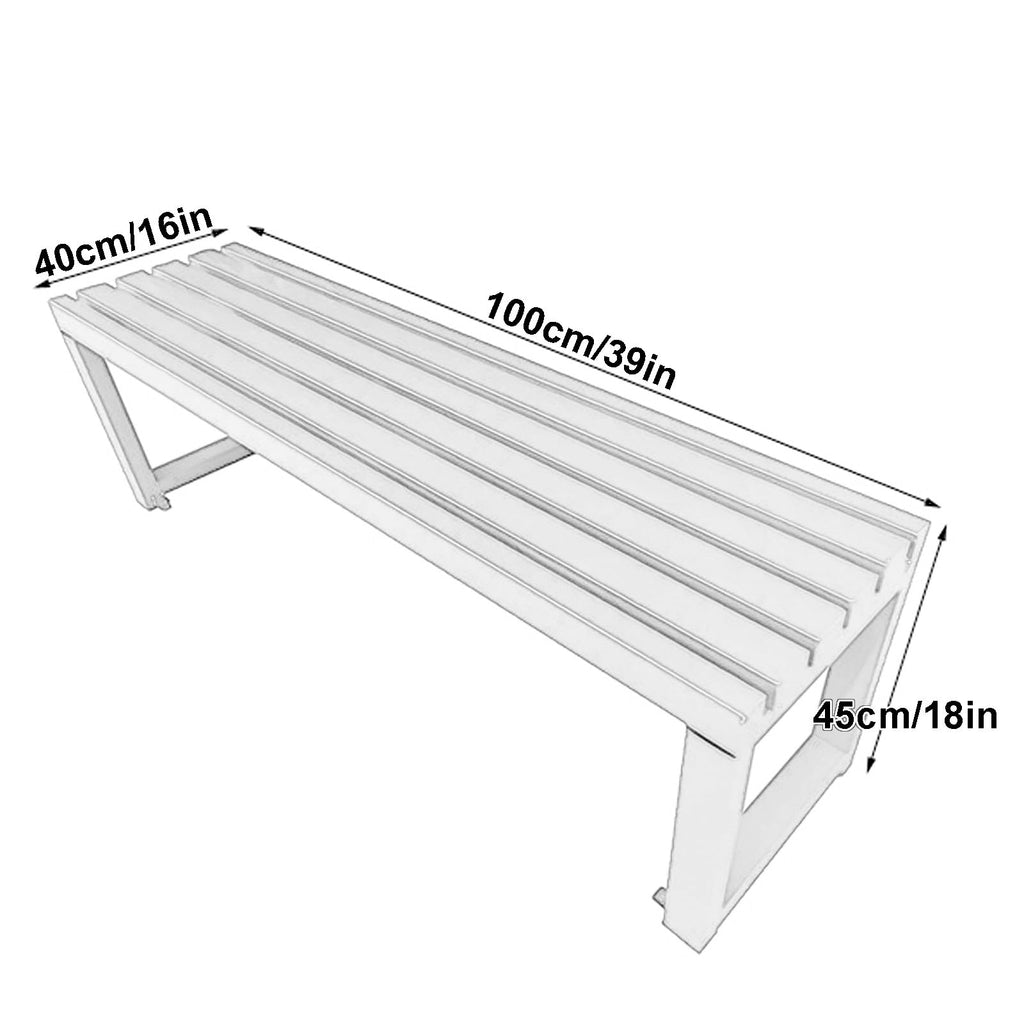 Cast Iron Garden Bench 39in Y900