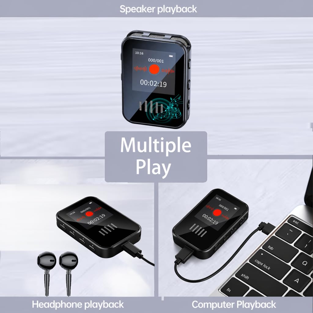 Voice-Activated Recorder with Playback L79380