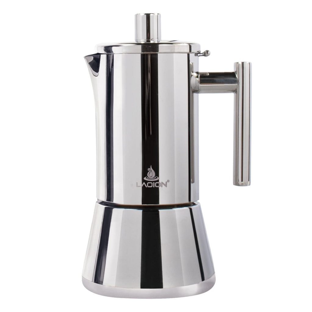 6 Cup Stainless Steel Stovetop Espresso Maker V815