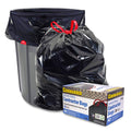 42 Gallon 2 MIL Black Heavy Duty Trash Bags Z401062