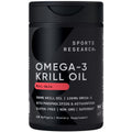 Krill Oil Omega-3 Softgels 500mg with Astaxanthin, Electrolyte D67534