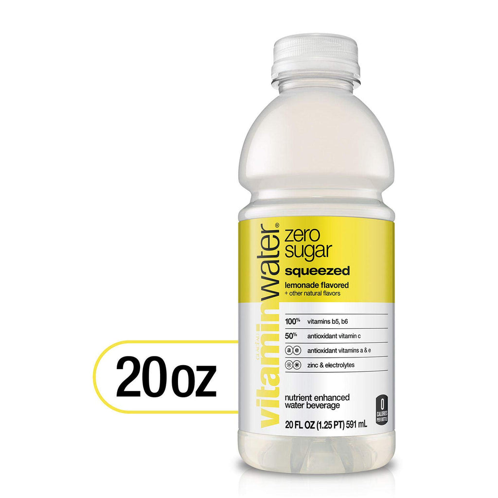 Vitaminwater Zero 20 Oz Bottle, 20 Count M443