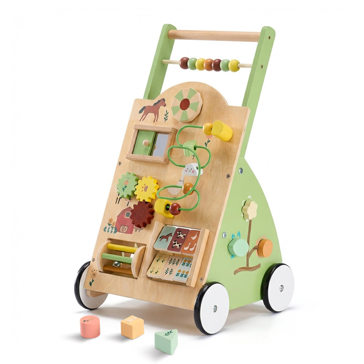 Wooden Baby Push Walker B387