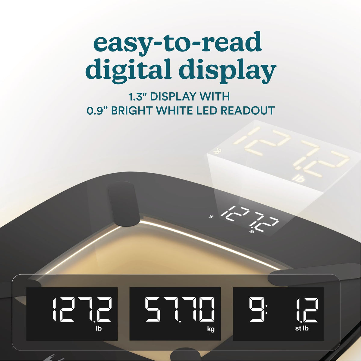 Digital Smart Scale Black C478