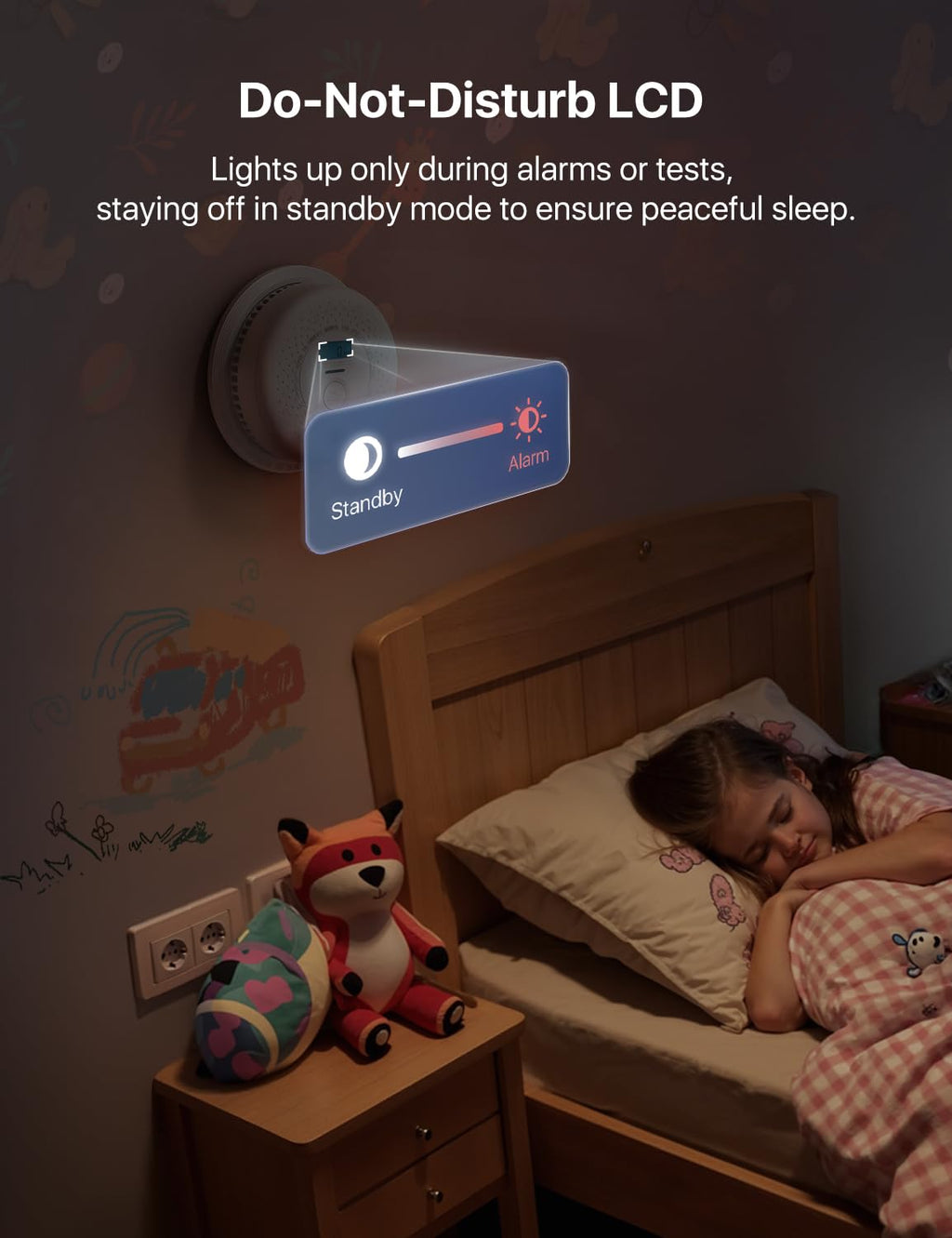 Wireless Interconnected Combination Smoke & CO Alarm 3-Pack S124