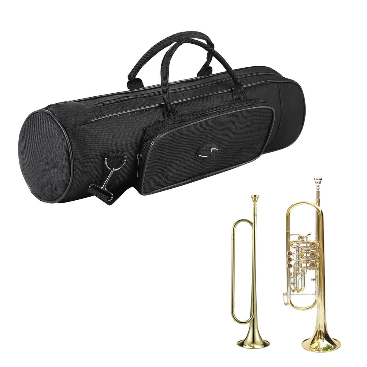 Waterproof Trumpet Carrying Bag with Adjustable Shoulder Strap B501