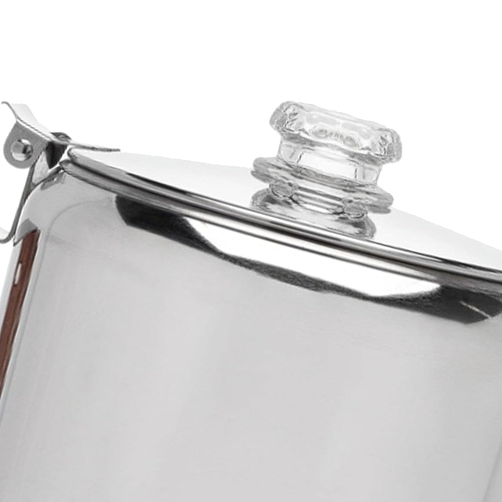 Stainless Steel 12 Cup Stovetop Coffee Pot H622736