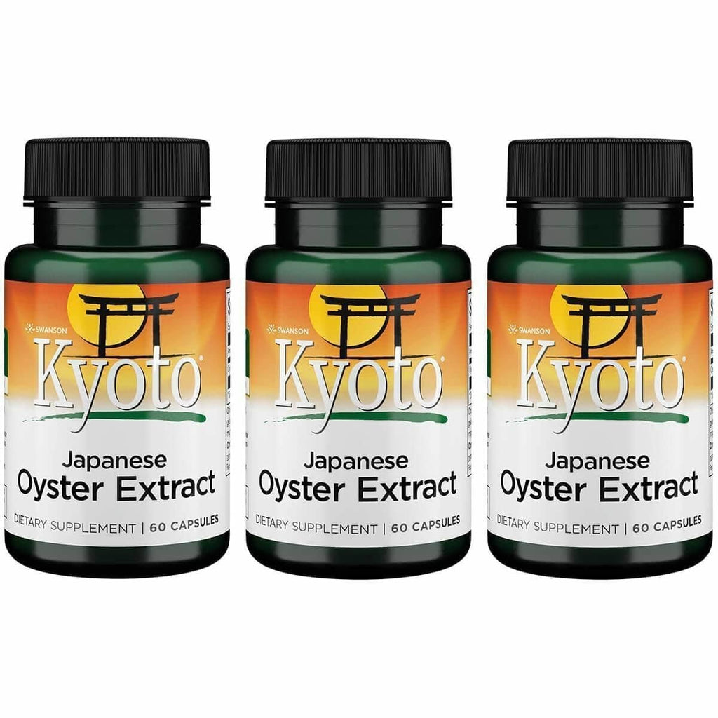 Oyster Extract 500 mg 60 Capsules 3 Pack Z3257