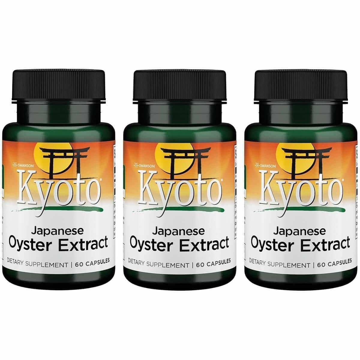 Oyster Extract 500 mg 60 Capsules 3 Pack Z3257