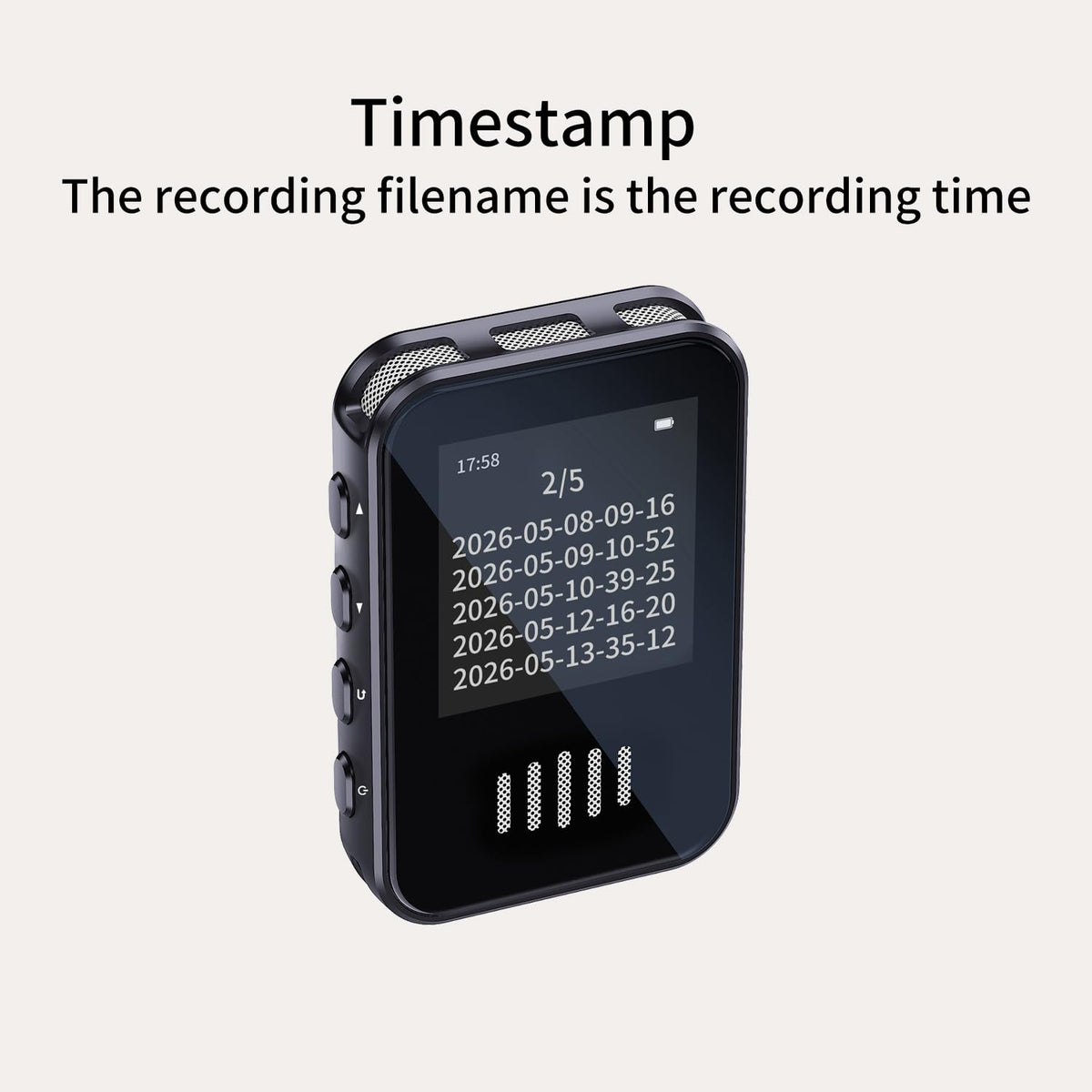 Voice-Activated Recorder with Playback L79380