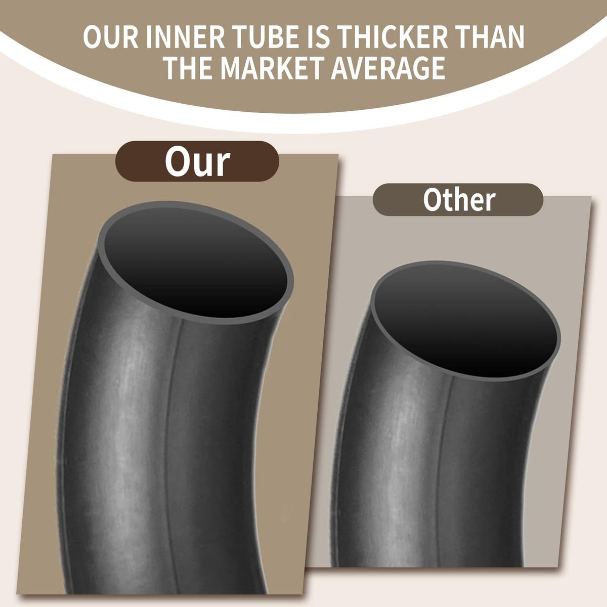 2 Pack 2.75/3.00-17 Heavy Inner Tube S825252