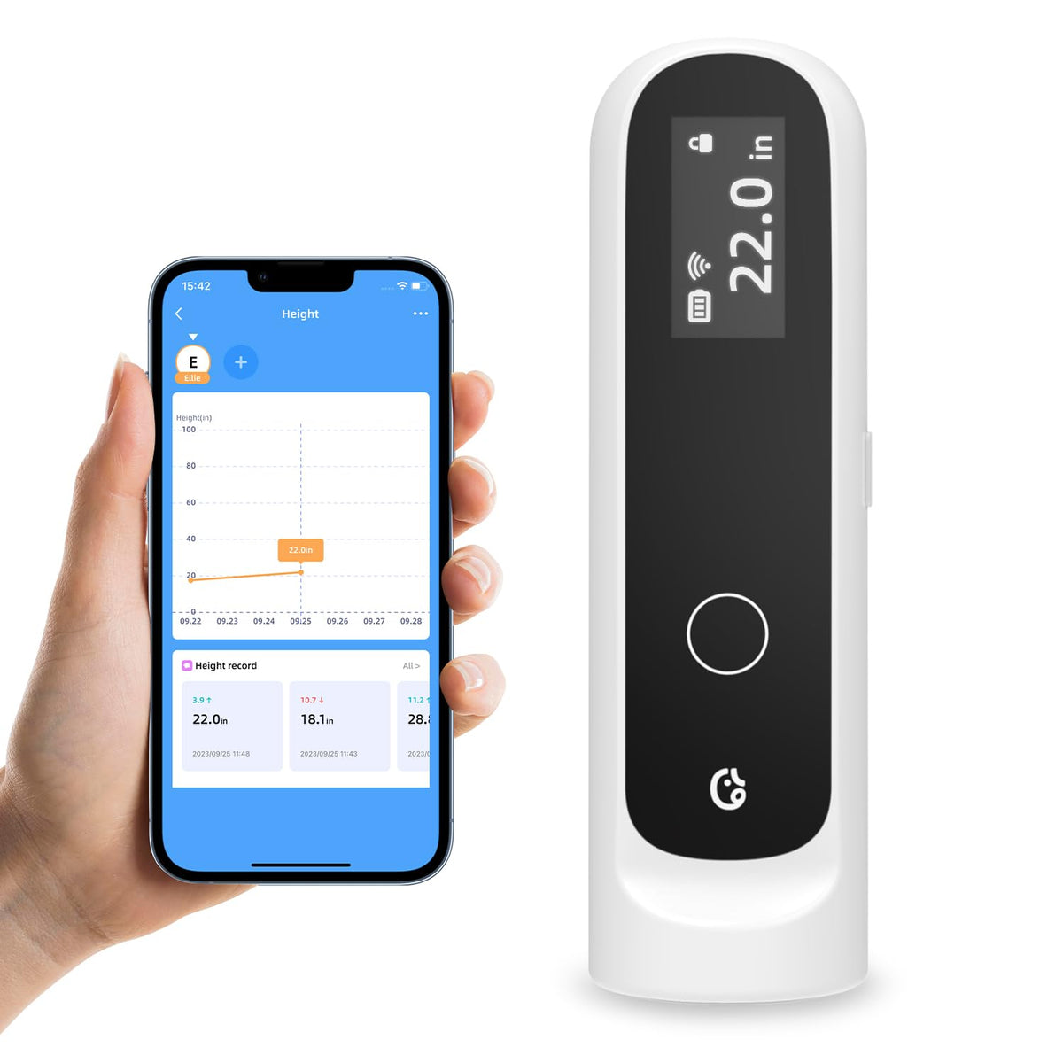 Wireless Portable Height Measurement with LCD Display N31940