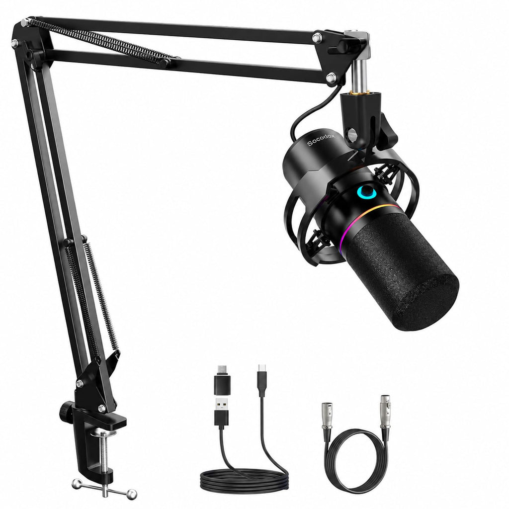 USB Gaming Microphone with Boom Arm Q15418