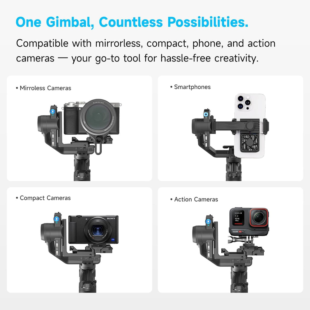 Camera Gimbal with AI Tracking J50773
