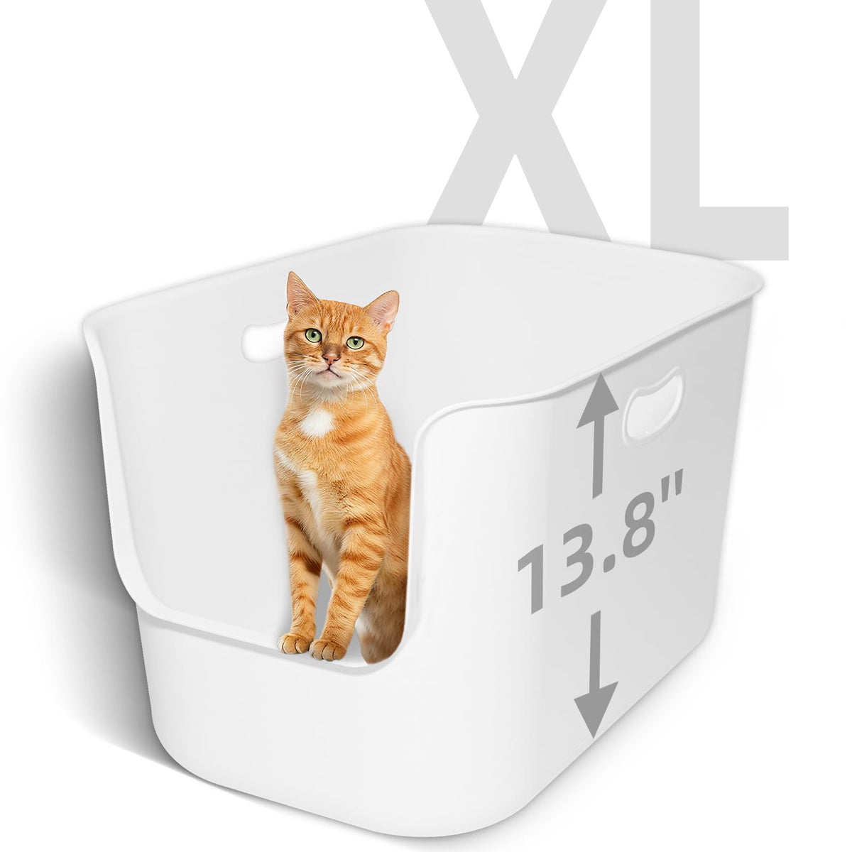 Extra Large High Sided Cat Litter Box E688745