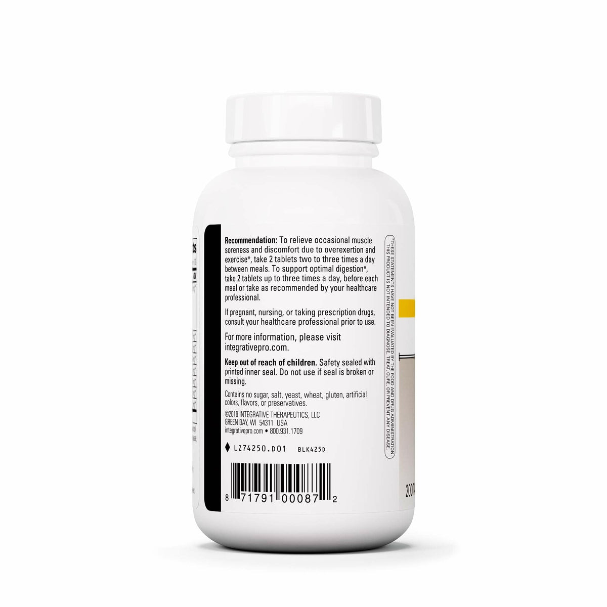 Bio-Zyme 200 Tablets W34993