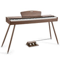 88 Keys Weighted Hammer Mechanism Digital Piano with Stand and Triple Pedal H1235