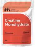 Micronized Unflavored Creatine Monohydrate 5,000mg 500 Capsules B8085