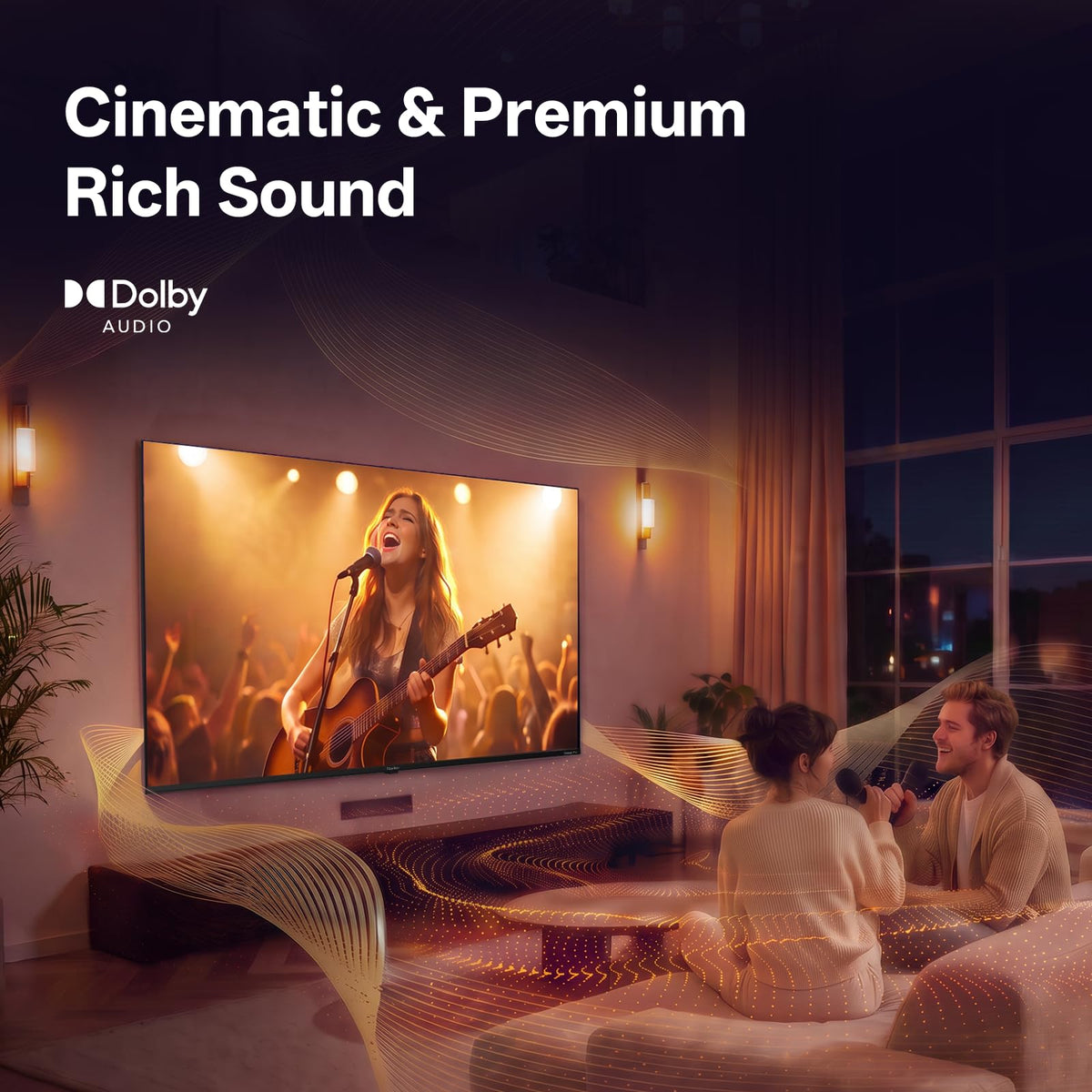 50 Inch 4K UHD Smart TV D576