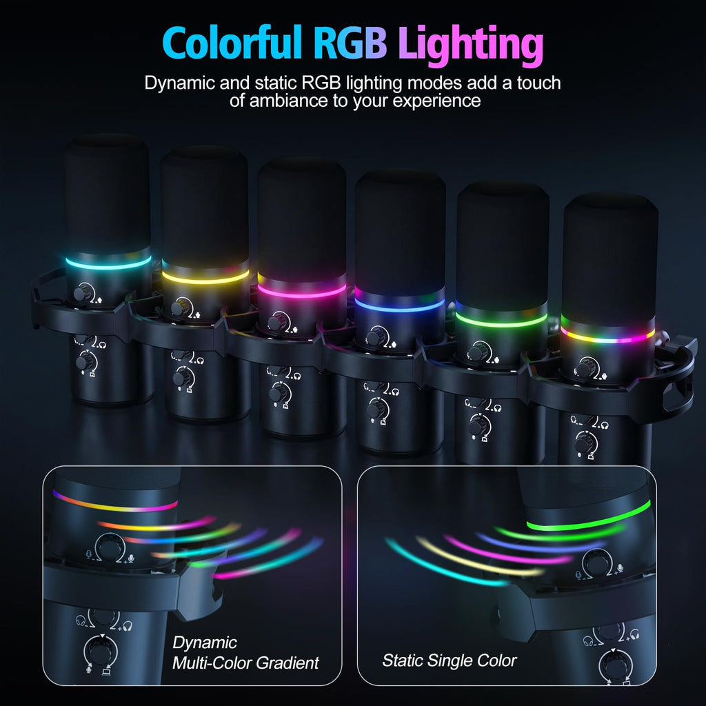 USB Gaming Microphone with Boom Arm Q15418