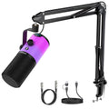 USB/XLR Dynamic Microphone with Boom Arm I3180