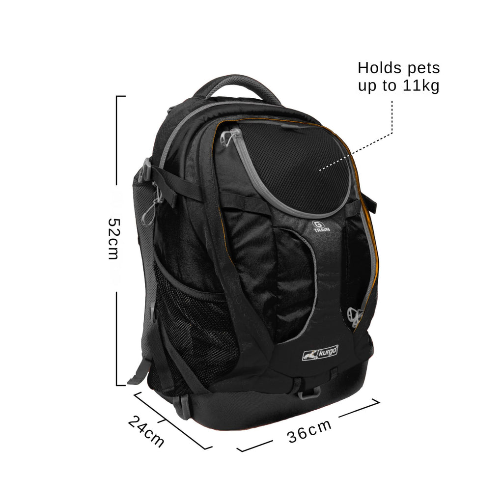 Black Pet Carrier Backpack H41429