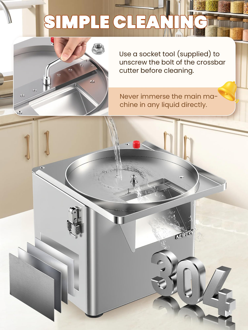 4 in 1 Electric Vegetable Processor U409
