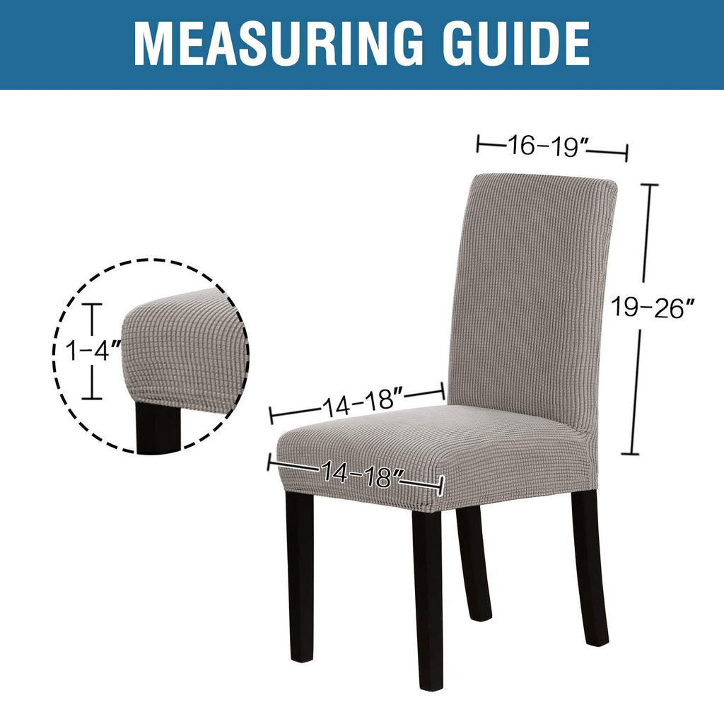 Set of 6 Black Pu Leather Dining Chair Cover M915891