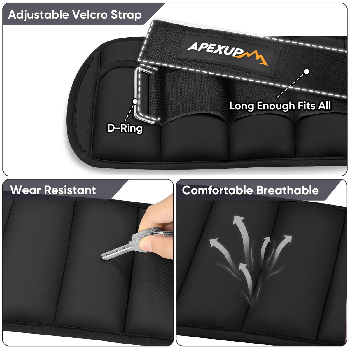Adjustable Ankle Weights and Weighted Vest I20164