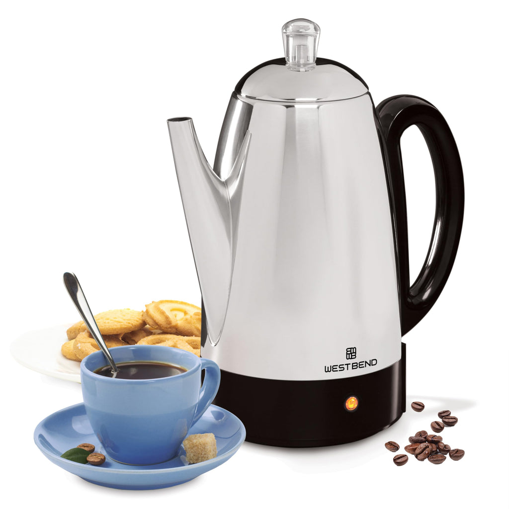 12-Cup Stainless Steel Electric Percolator Coffee Maker R847760