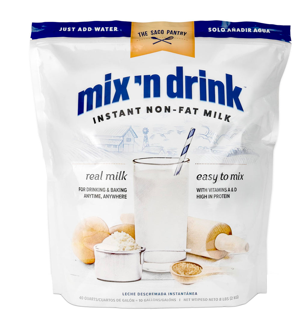 Instant Skim Milk, Fat-Free, Makes 10 Gallons Z9399