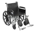 Black Bariatric Transport Wheelchair E721049