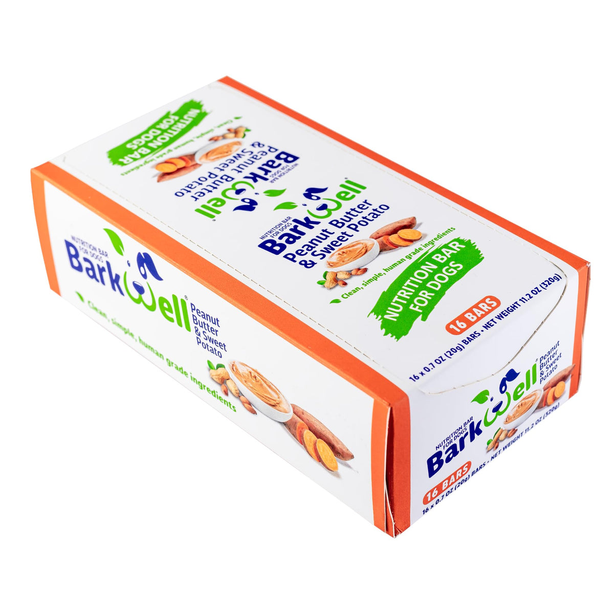 Peanut Butter Sweet Potato Dog Treats 16-Pack Y791