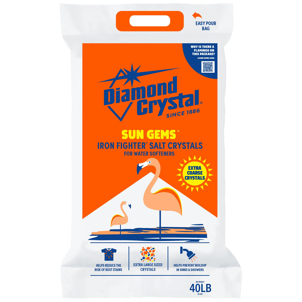 6 Pack Water Softener Salt, 40 Pounds Y208727