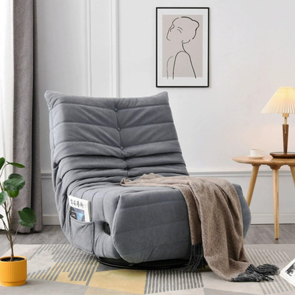 Gray Swivel Rocking Recliner Chair Z266