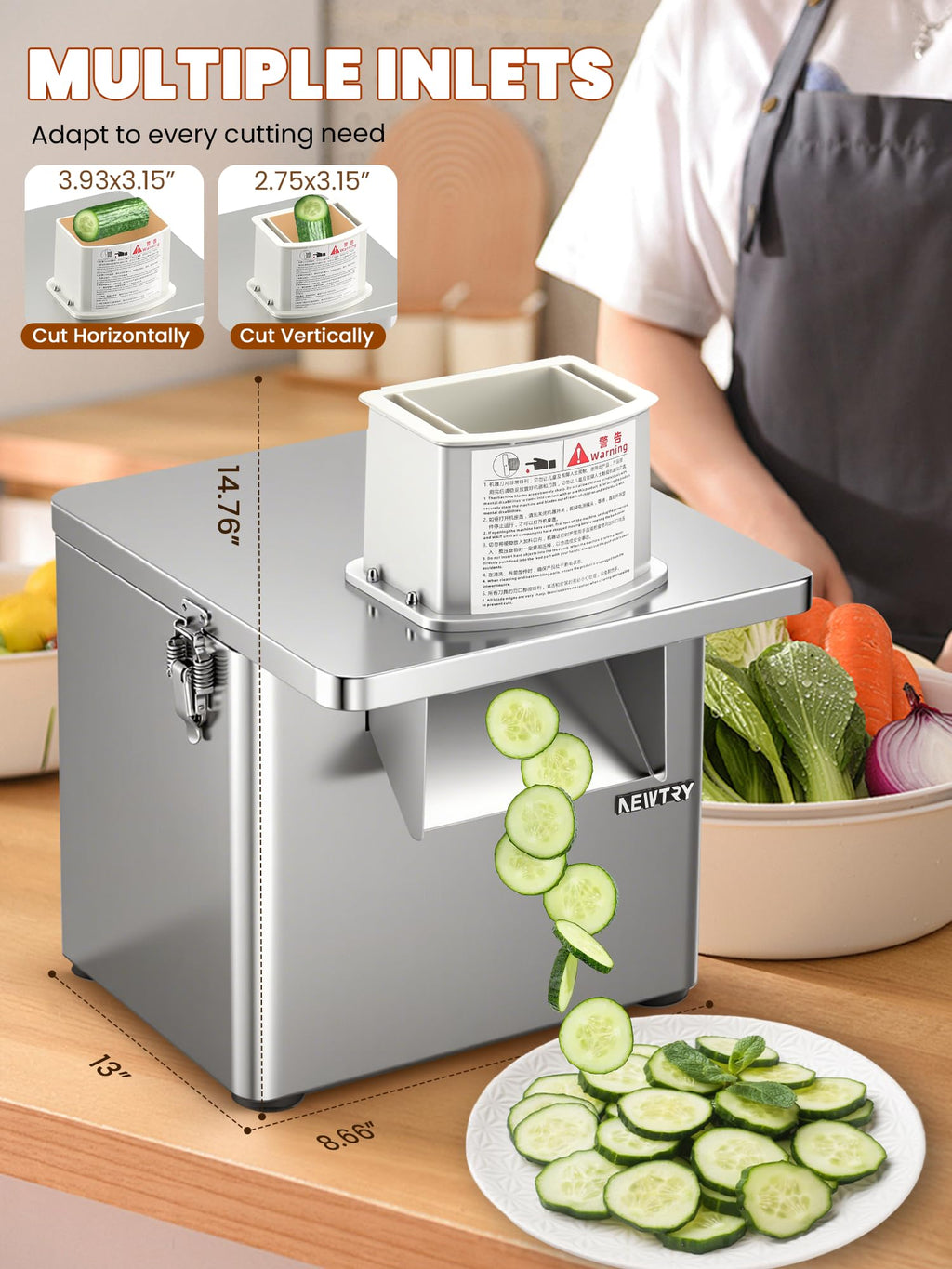 4 in 1 Electric Vegetable Processor U409