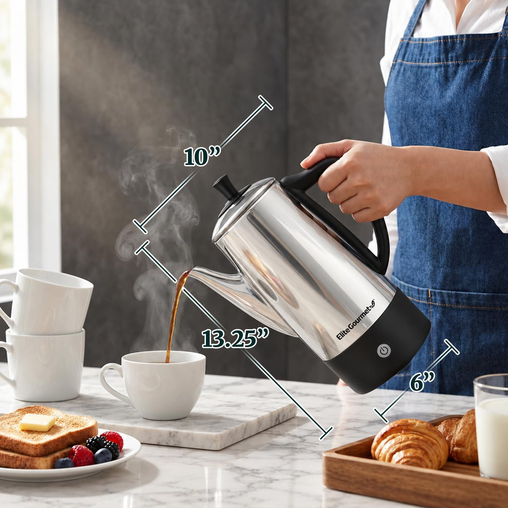 12-Cup Electric Coffee Percolator I329
