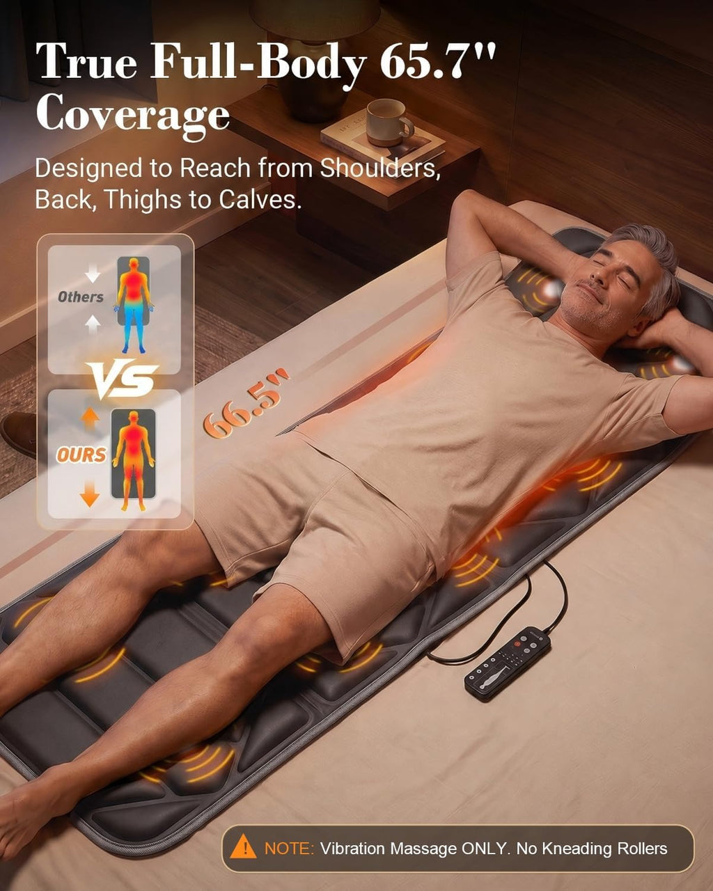 Full Body Massage Mat with Heat R928184