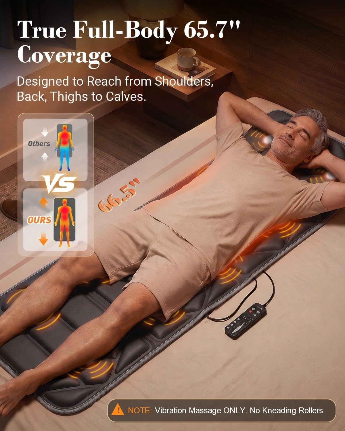 Full Body Massage Mat with Heat R928184