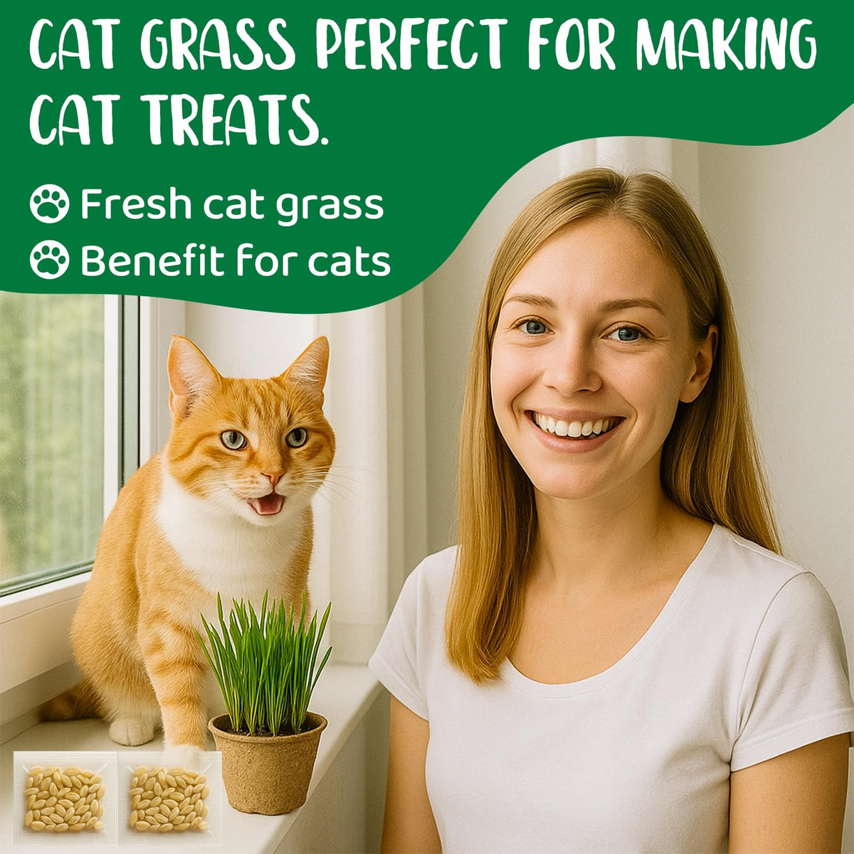 Cat Grass Growing Kit M864