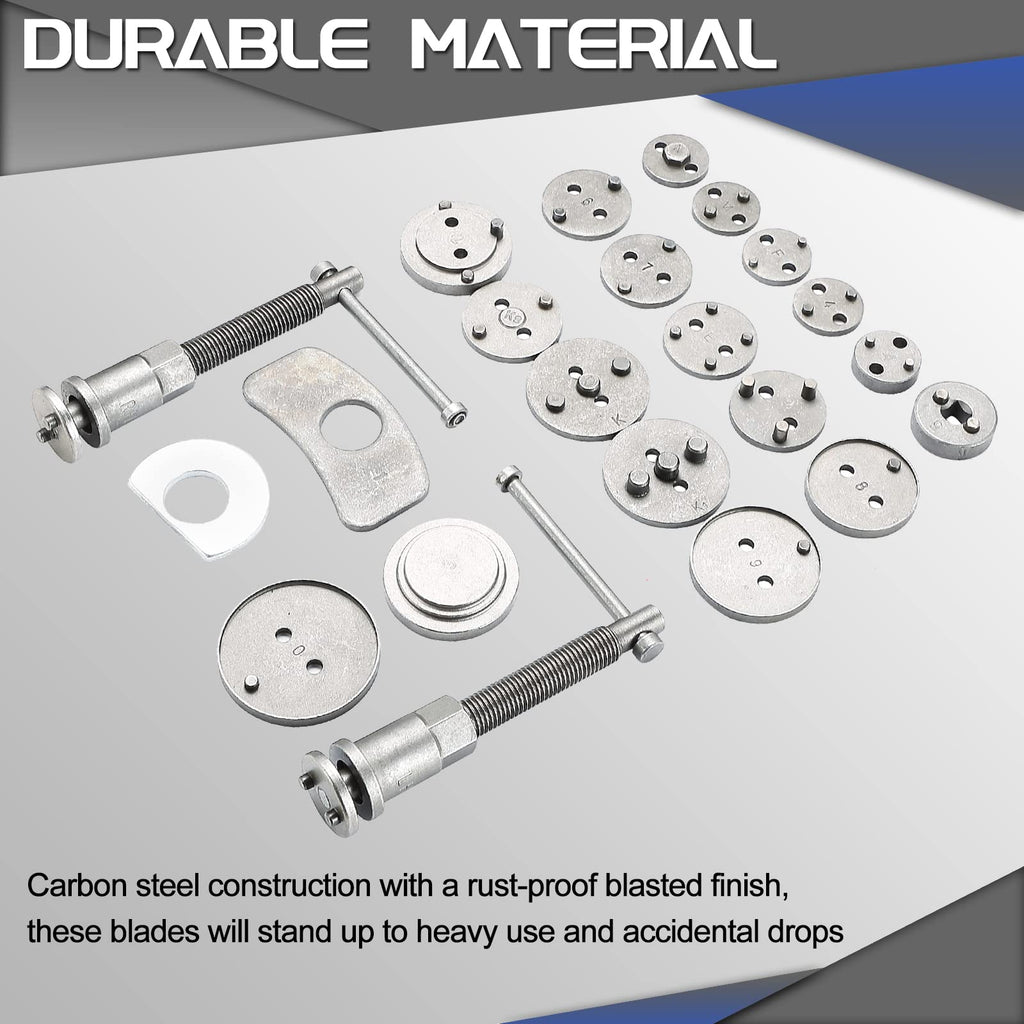 23pcs Heavy Duty Disc Brake Caliper Tool Set and Wind Back Kit Z447338