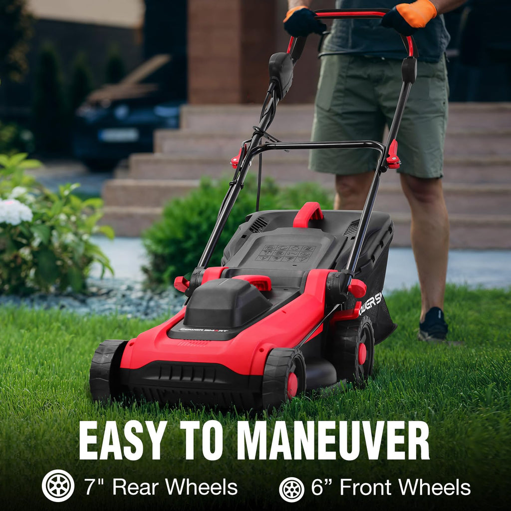 14 Inch 12.5 Amp Corded Electric Lawn Mower I39153
