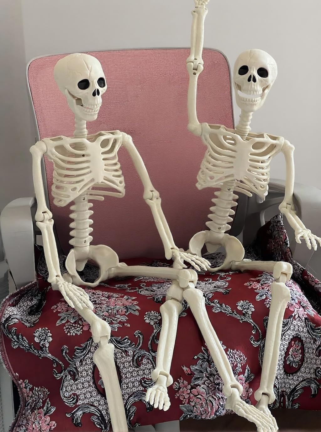 2Pcs 36" 1Pcs 16" Posable Plastic Skeleton F643